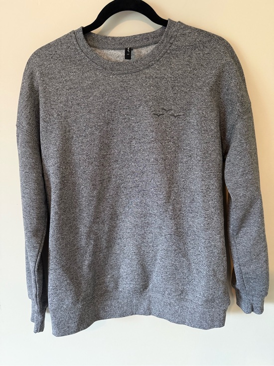 Lazypants Sweaters - 112. Lazypants Grey Crewneck